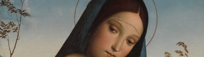 Madonna and Child landscape